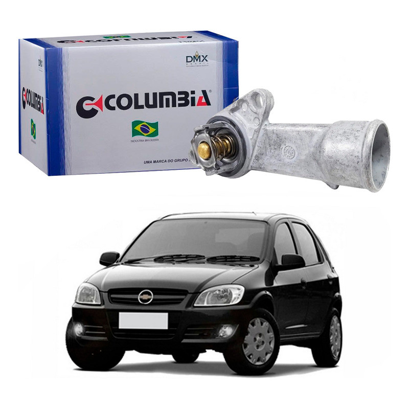 Valvula Termostatica Chevrolet Celta 1.0 2006 A 2012 em Oferta na Shopee