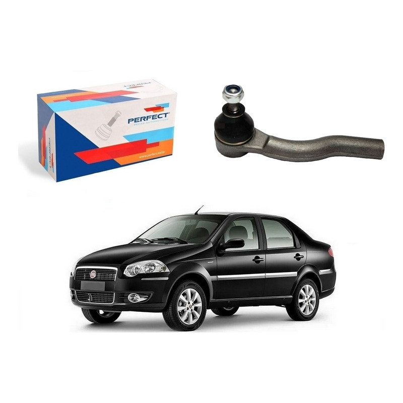 Terminal Direção Direito Siena Rst 1.0 1.4 1.6 2010 A 2012 em Oferta na Shopee