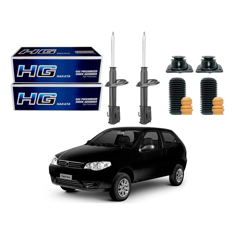 Kit Amortecedor Dianteiro Palio 1.0 1.4 1.8 2004 A 2010 - Spare Parts and Accessories for Vehicles