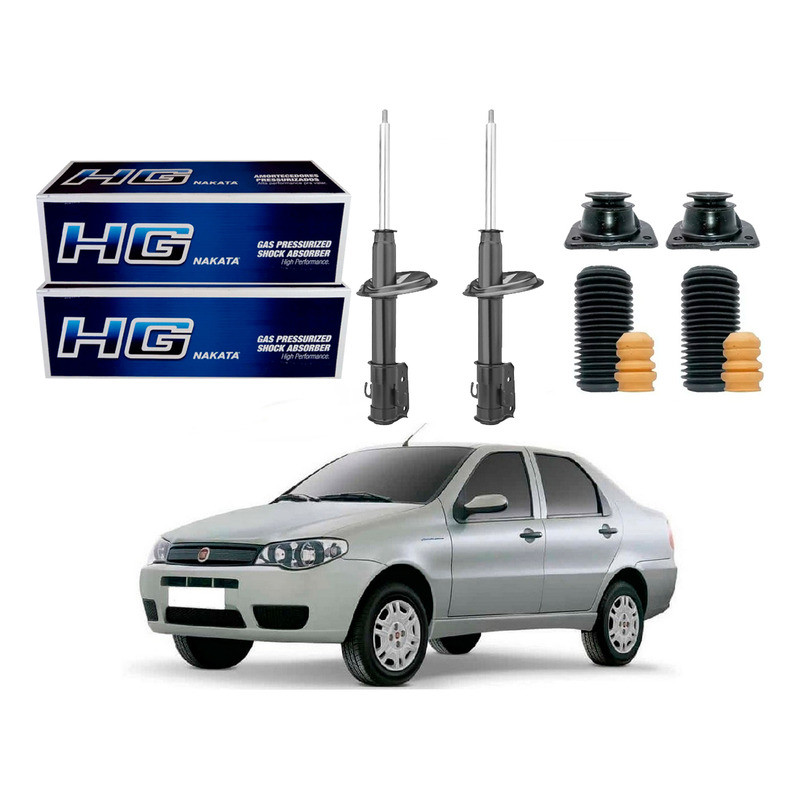 Kit Amortecedor Dianteiro Siena 1.0 2004 A 2011 - Spare Parts and Accessories for Vehicles