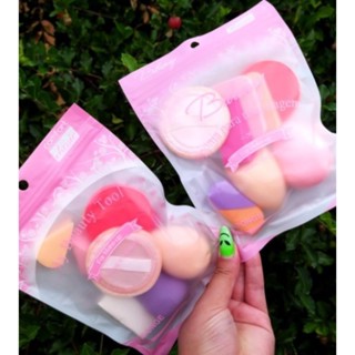 ANA 1108 /2 Kit 9 Esponja Para Maquiagem-Combo Com 18 Esponjas Coracao/Pó pressionado em Oferta na Shopee