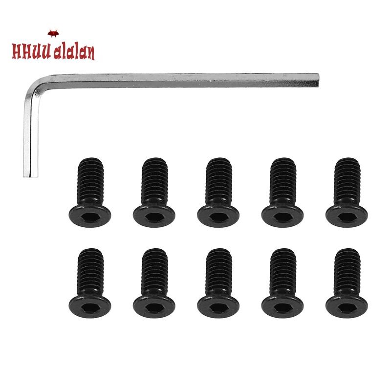 🌟10 Peças Parafusos De Tubo De Garfo Dianteiro Para Guidão De Scooter Com Alça Hexagonal Kits De Reposição M365 Es2