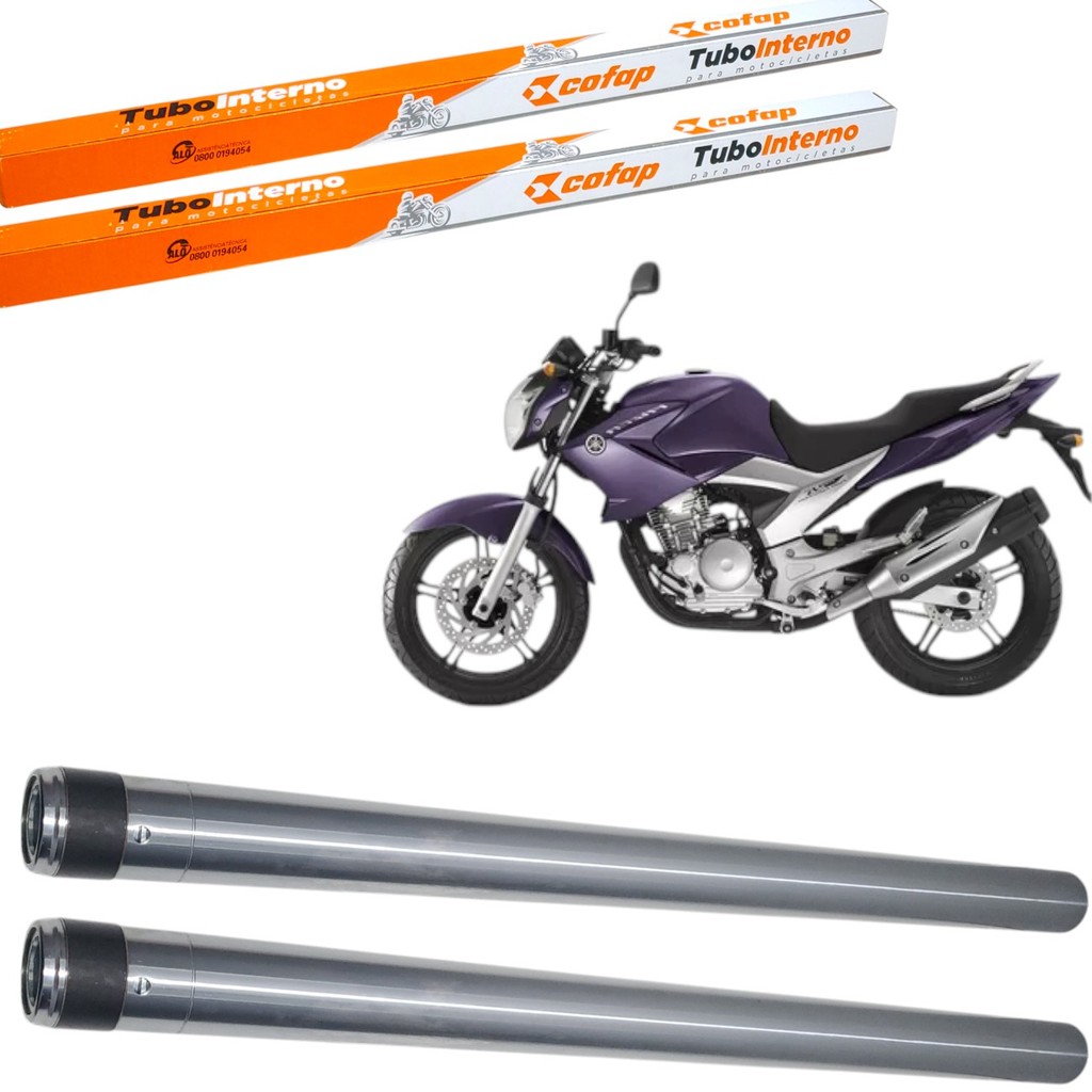 Par Tubo Bengala Cilindro Interno Original Cofap Yamaha YS 250 Fazer 2012 A 2017