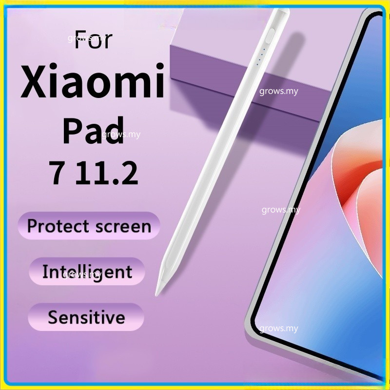 Xiaomi Caneta Stylus Para Pad 7 11.2 6 Poco 5 6S Pro 12.4 Capacitiva De Tela De Toque Com Conexão Magnética 2024 Novo Mo