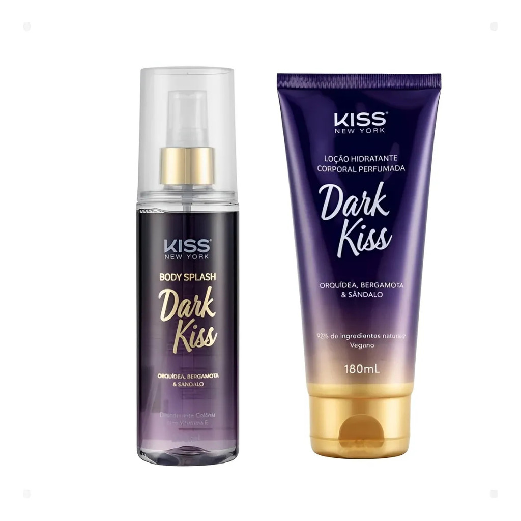 Kit Presente Kiss New York Body Splash E Hidratante