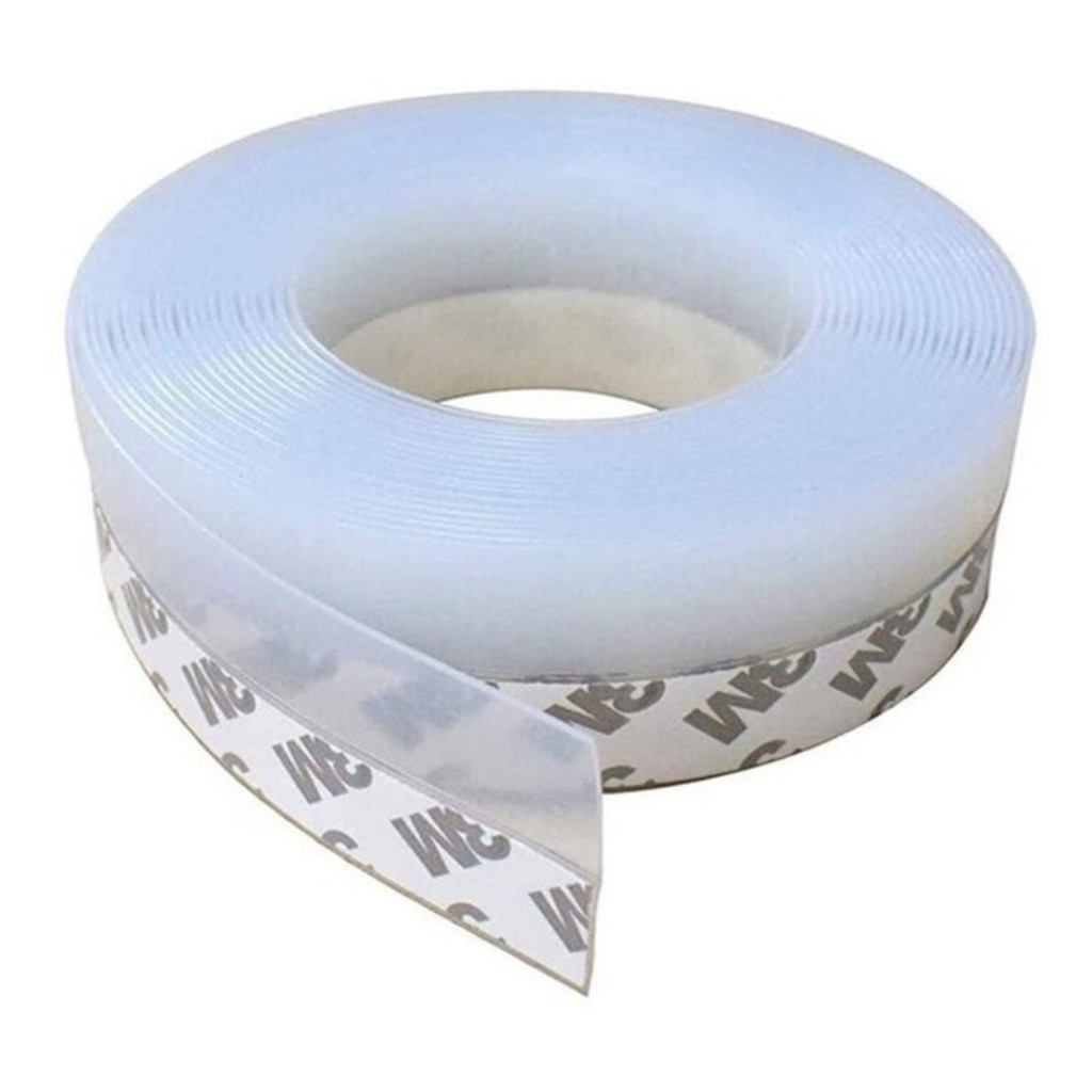 Fita Veda Fresta Porta Transparente 1m x 25mm Pivotante em Oferta na Shopee