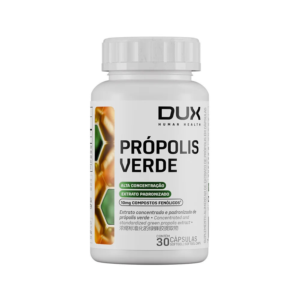 Própolis Dux - Pote 30 Cápsulas Sabor Sem sabor