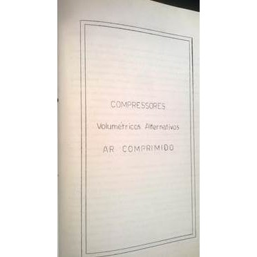 Compressores Volumétricos Alternativos Ar Comprimido de Vários Autores 7328055