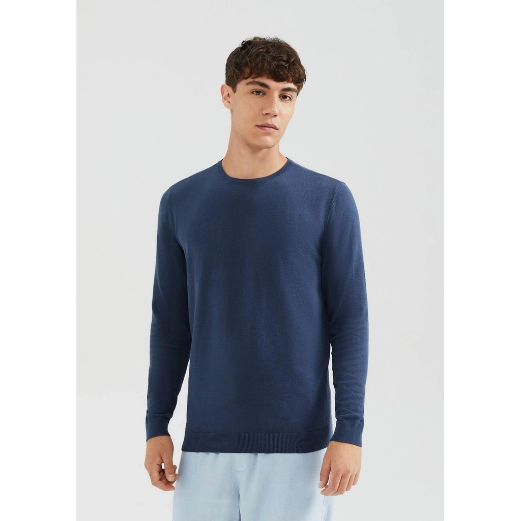 Sueter Hering Basico Masculino Regular Azul
