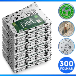 Jornal Papel Pet Limpo 2KG, 3KG, 4KG, 5KG, Tapete Pet Biodegradável FOLHAS GRANDES 64 ×58 - OFERTA