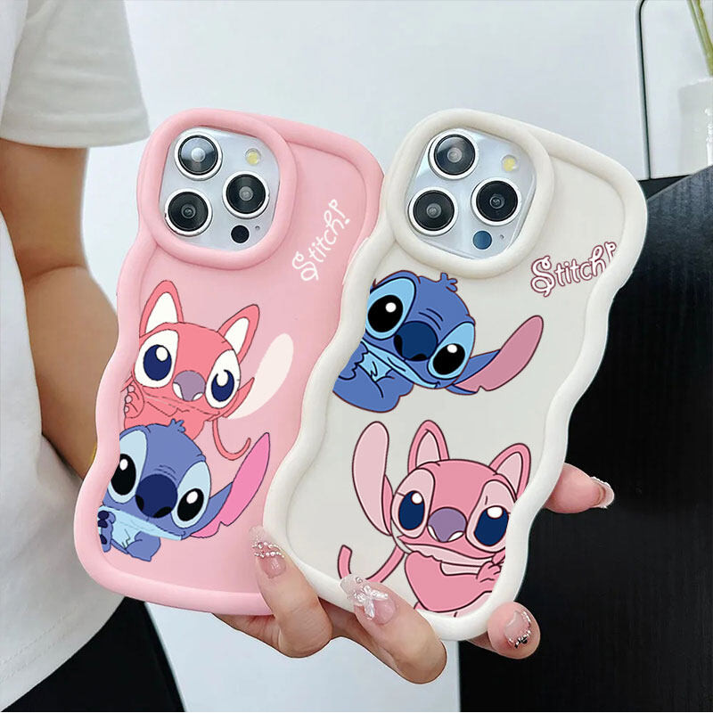 Capa Disney Stitch Para Samsung Galaxy A55 A54 A53 A52 A23 A25 A73 A12 A34 A35 A32 A24 A22 A15 A14 A13 A33 A20S A21S A10 em Oferta na Shopee