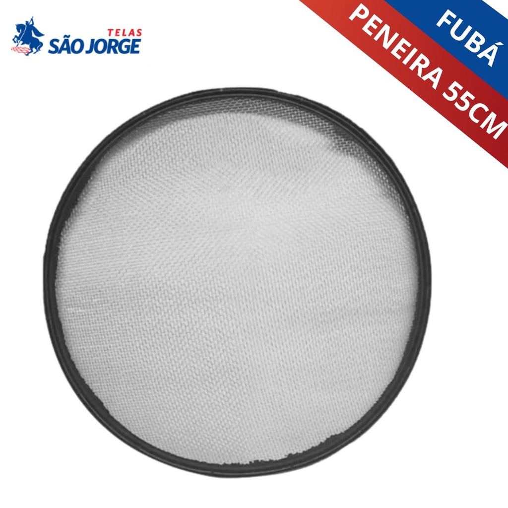 Peneira De Fubá Aro 55cm De Plástico Premium São Jorge