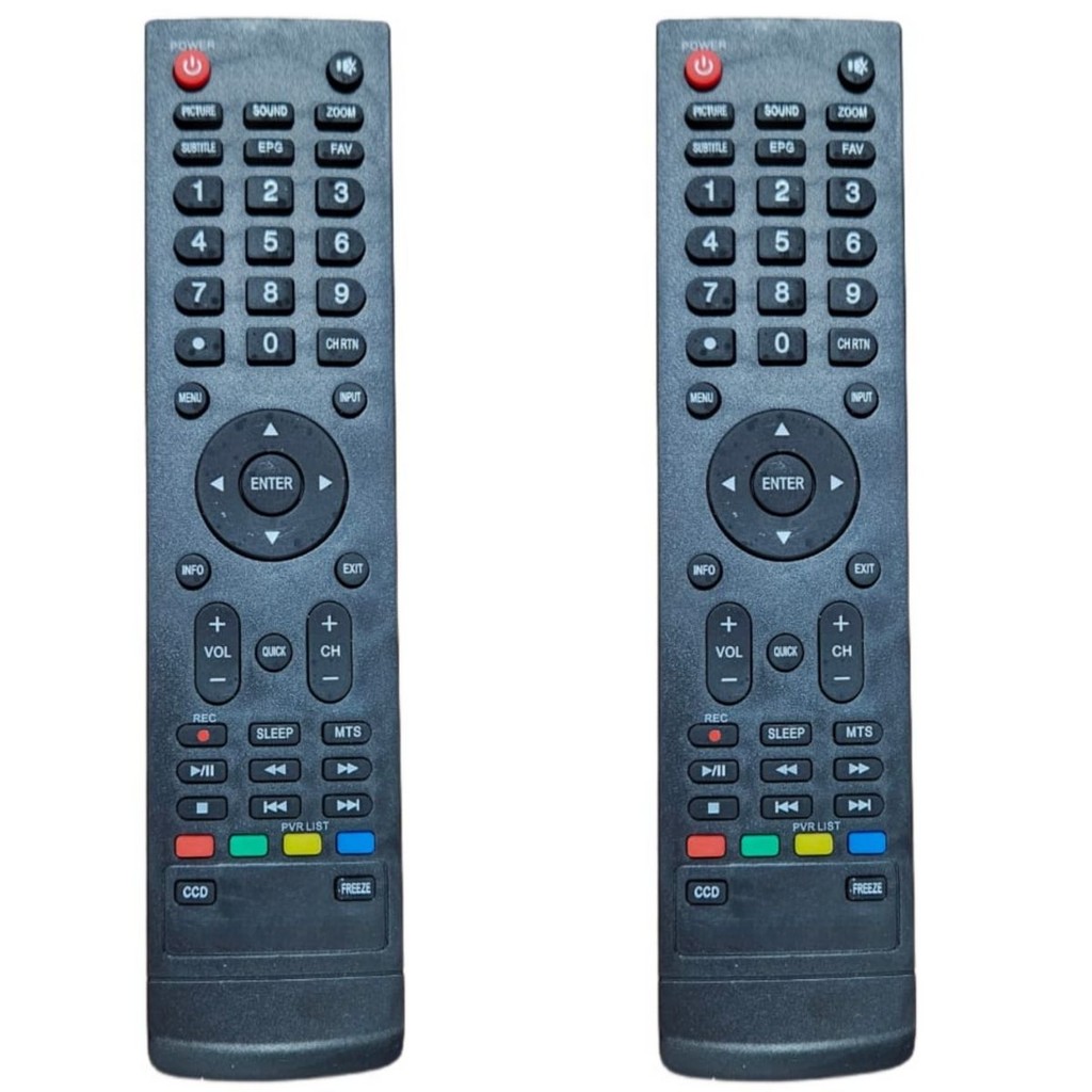 Kit 2 Controle Tv Lcd Sti Semp Toshiba Dl2971 Ct6510 Dl3970f