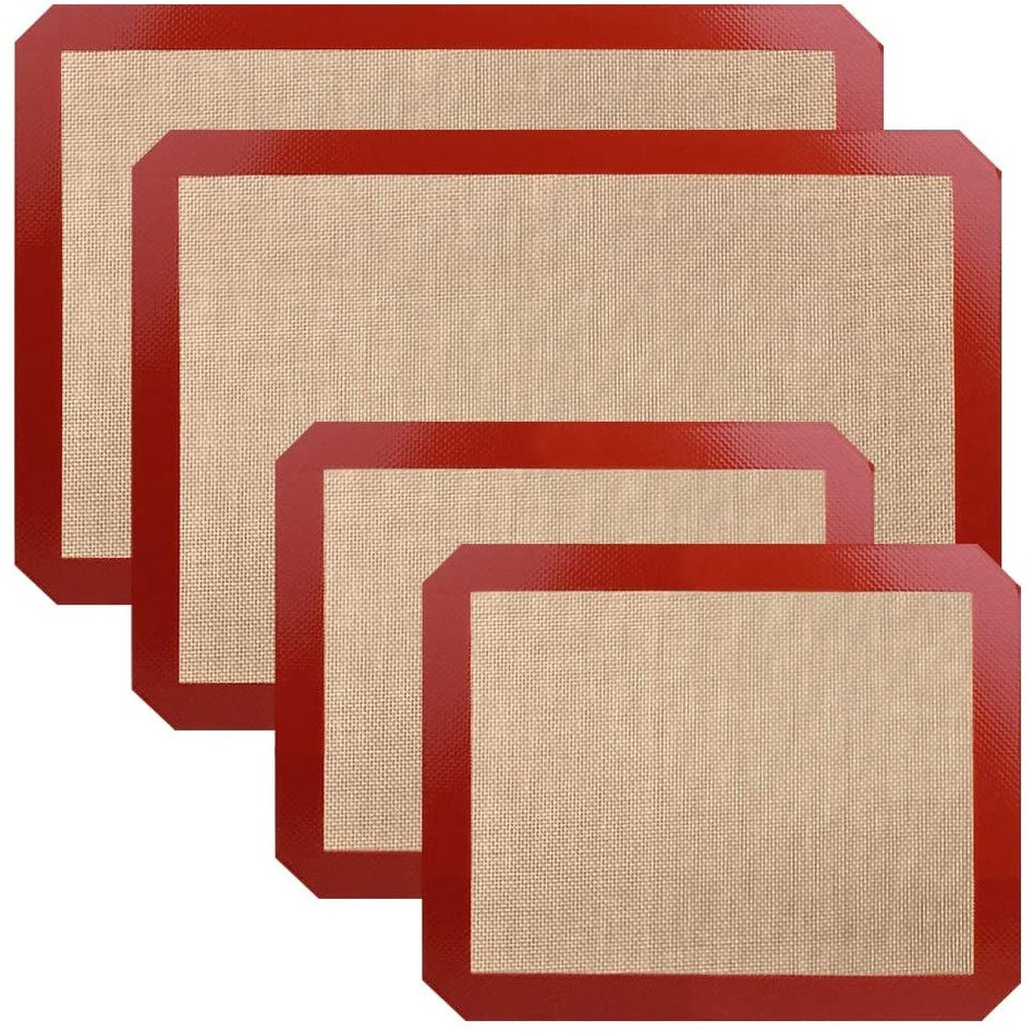 Tapete Antiaderente Silicone Fibra De Vidro Culinário Para Bolo De Massa Óleo E Panelas Cozinhar em Oferta na Shopee