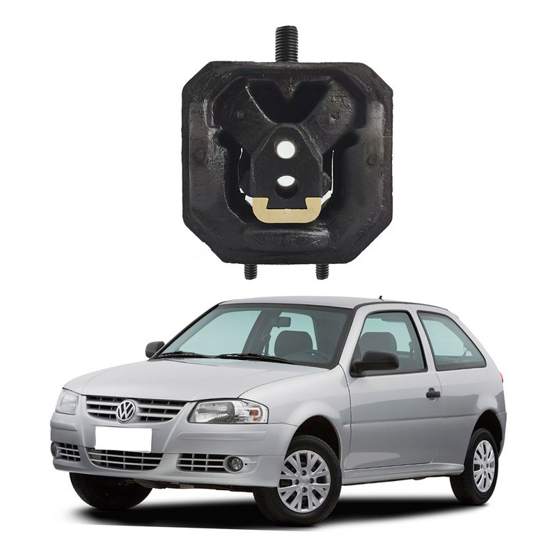 Coxim Motor Esquerdo Volkswagen Gol 1.0 8v 16v 2006 A 2012 - Spare Parts and Accessories for Vehicles