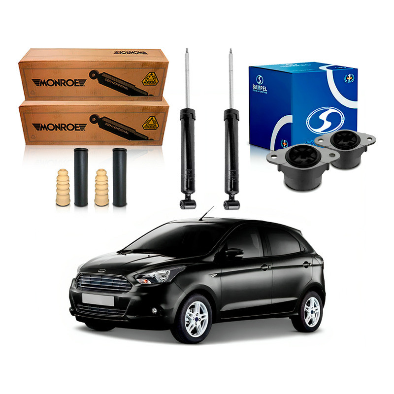 Kit Amortecedor Traseiro Ka 1.0 1.5 2015 A 2018 - Spare Parts and Accessories for Vehicles