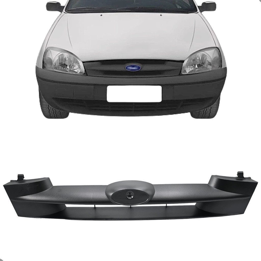 Grade Dianteira Frontal Courier 2000 2001 02 03 04 05 06 A 2012 Preta