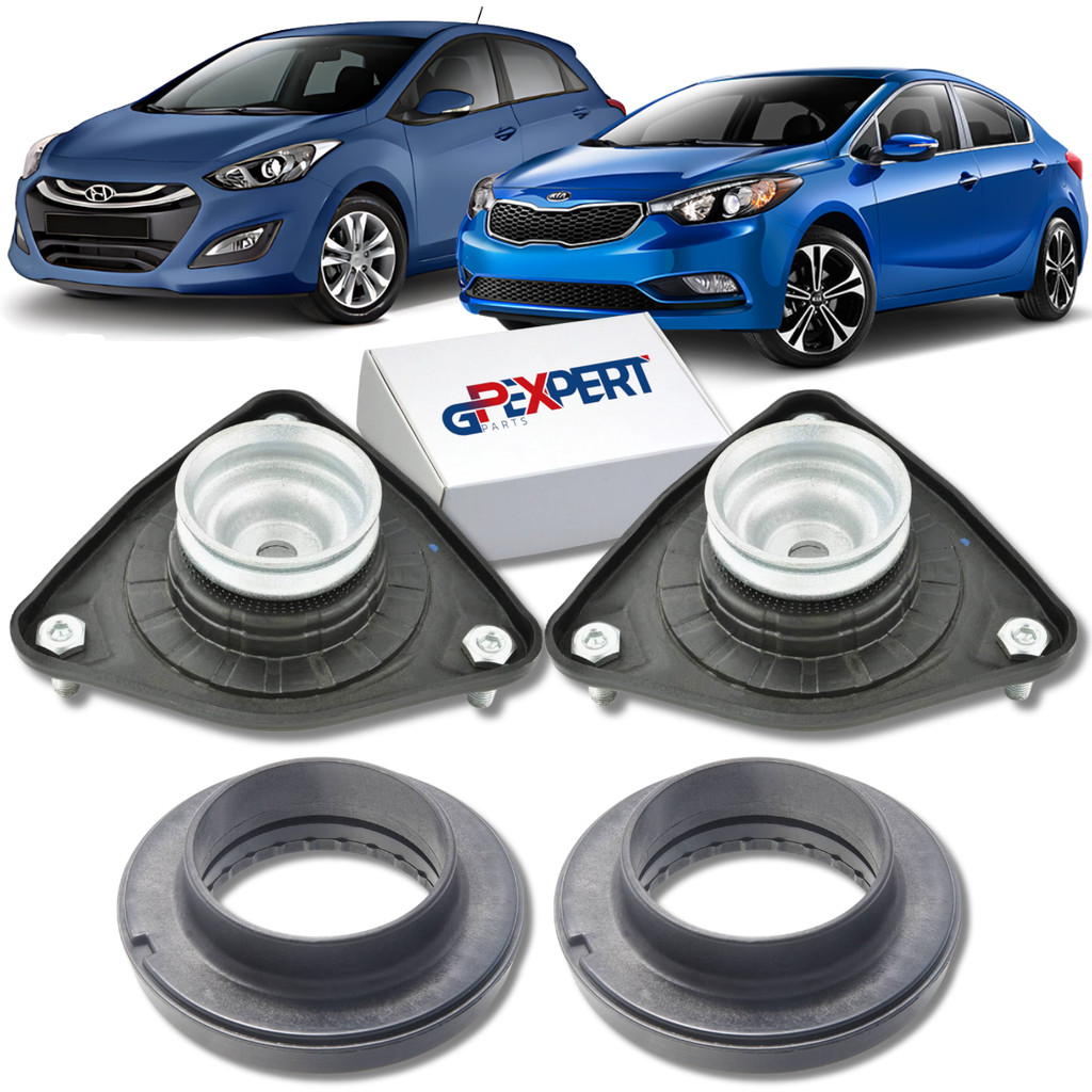 PAR COXIM DO AMORTECEDOR DIANTEIRO COM ROLAMENTO NEW CERATO I30 2013 2014 2015 2016 2017 2018 2019