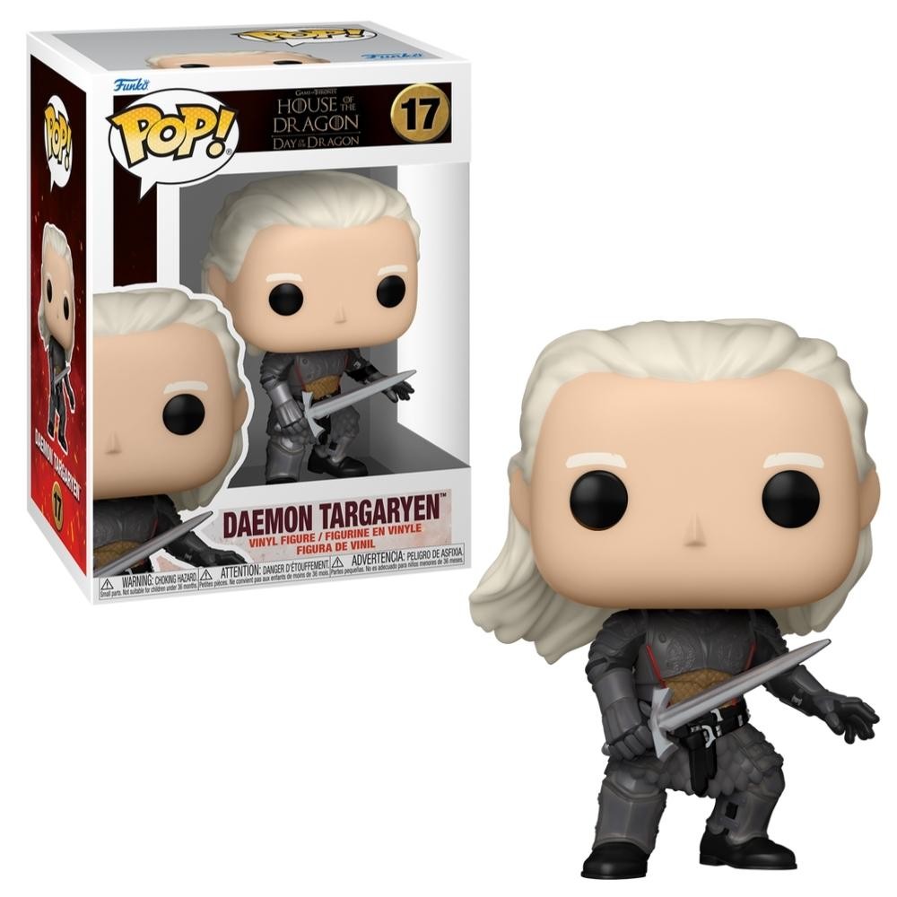 Boneco Funko Pop! A Casa do Dragão - Daemon Targaryen em Oferta na Shopee