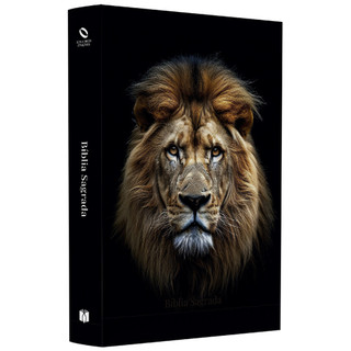 Bíblia Sagrada Leão | NAA | Letra Normal | Capa Dura em Oferta na Shopee