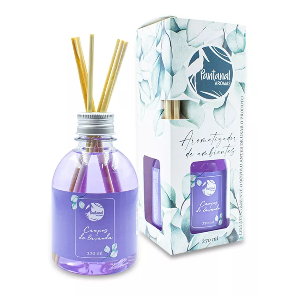 Aromatizador Ambiente Campos Lavanda 270ml Pantanal Aromas em Oferta na Shopee