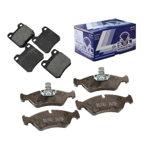 8 Pastilha Freio Dianteira Traseira Vectra 2.2 8v 99 00 01 em Oferta na Shopee