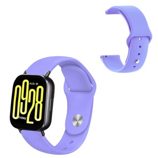 Pulseira de Silicone para Redmi Watch 5 Active e 5 Lite, 22mm, Unissex (Branco)