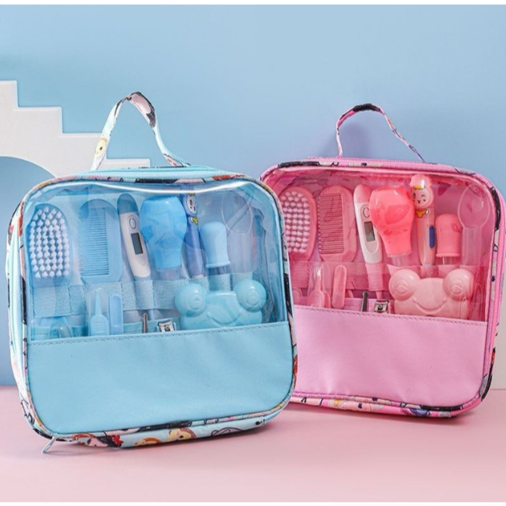 Kit 13 Higiene Cuidado Bebê Recém Nascido Essencial 13 Peças Cuidados Com O Bebê Recém Recém