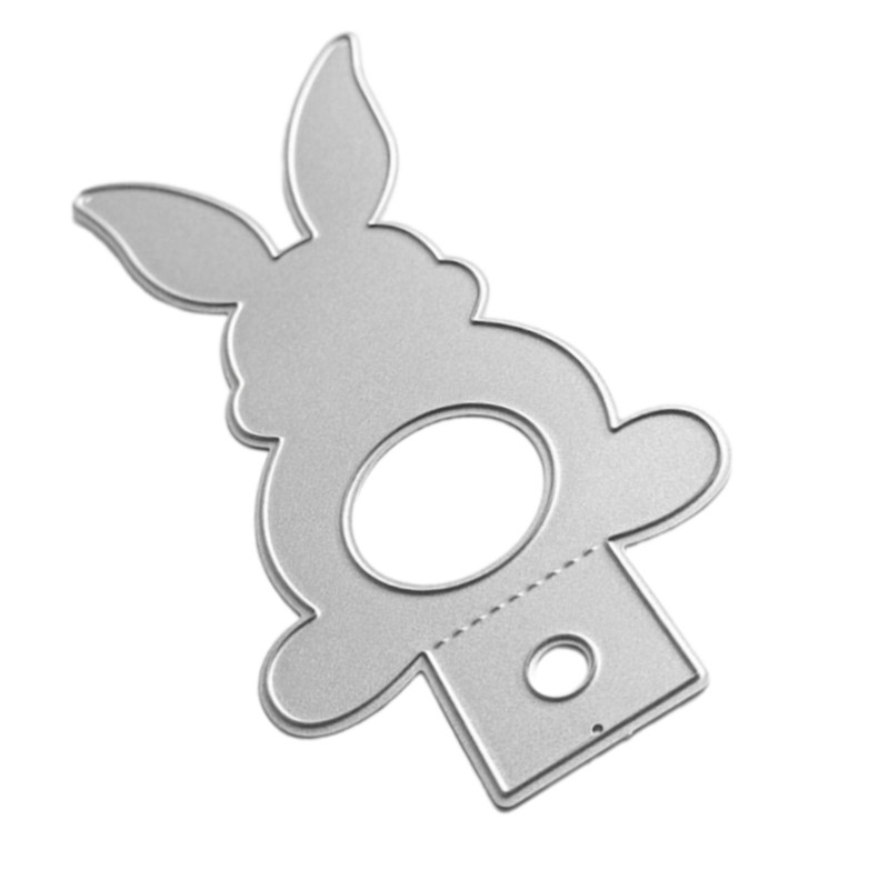 blg Coelhos Forma Corte Scrapbooking Estênceis Aço Carbono Modelos Cortados Para Fazer Cartão Emba