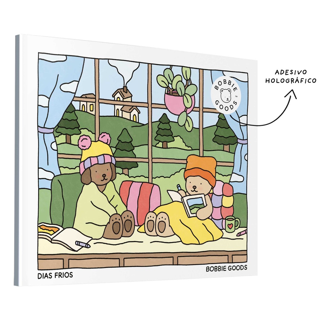 Dias frios (Fall-Winter) – Livro de colorir oficial Bobbie Goods