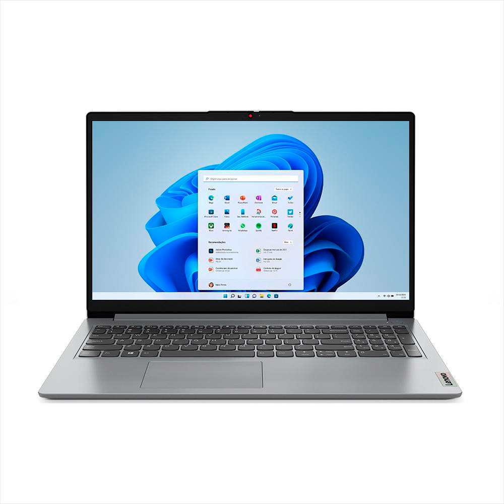 Notebook Lenovo Ideapad 1I Intel Core i5 1235U 8gb 512gb Ssd Windows 11 Home Tela 15,6" 82VY000QBR - Computers & Accessories