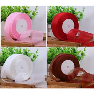 Fita de Organza 38mm Peça com 10 Metros em Oferta na Shopee
