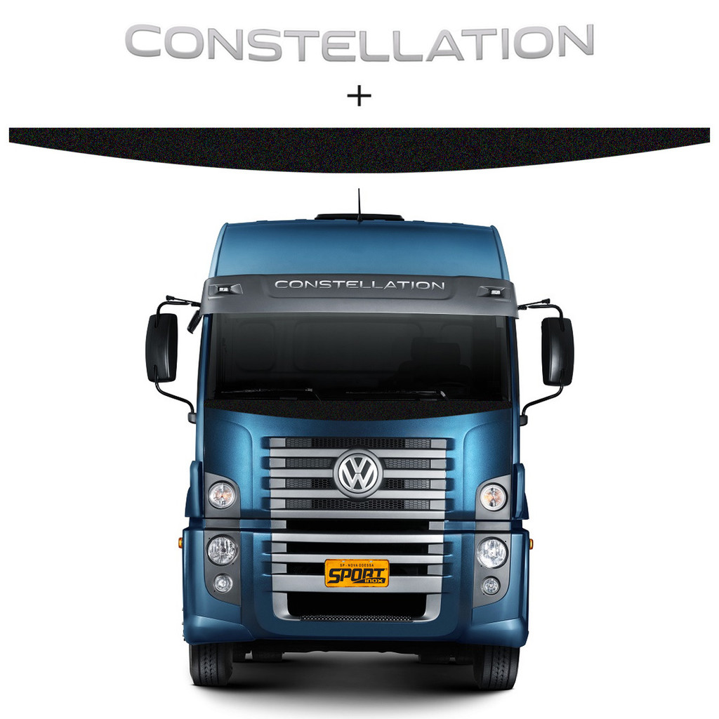 Adesivo Quebra Sol Constellation Vw + Faixa Grade 2020 2021/ em Oferta na Shopee