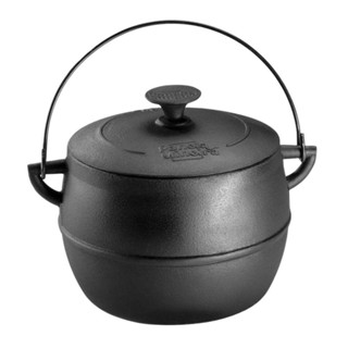 Caldeirão Bojudo Com Tampa 14 Cm 2 L Em Ferro Fundido Panela Mineira em Oferta na Shopee