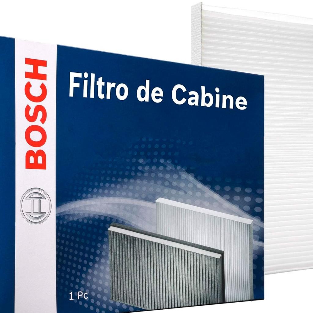 Filtro de Cabine Bosch Original Antialérgico/Antiodor para Gol Saveiro Voyage Fox Polo Alta Eficiência Fácil Instalação em Oferta na Shopee