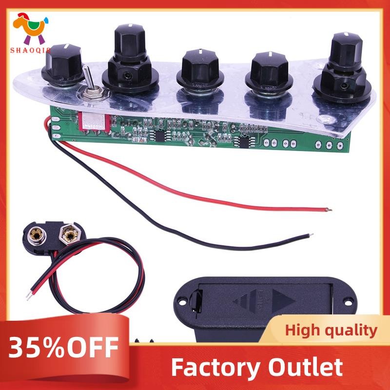 Placa De Controle Com Fio Carregado De Baixo De 5 Jazz Para Peças 4/5 Cordas