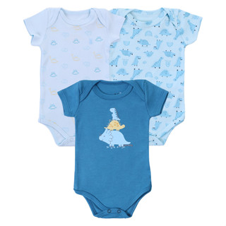 Kit 03 Body KiKo Baby Dinossauros Manga Curta em Oferta na Shopee