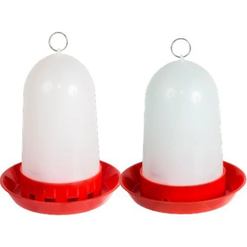 Kit: 1 Comedouro + 1 Bebedouro Aves Frango Codorna Pintinho 750ml Galo Galinheiro - ENVIO IMEDIATO