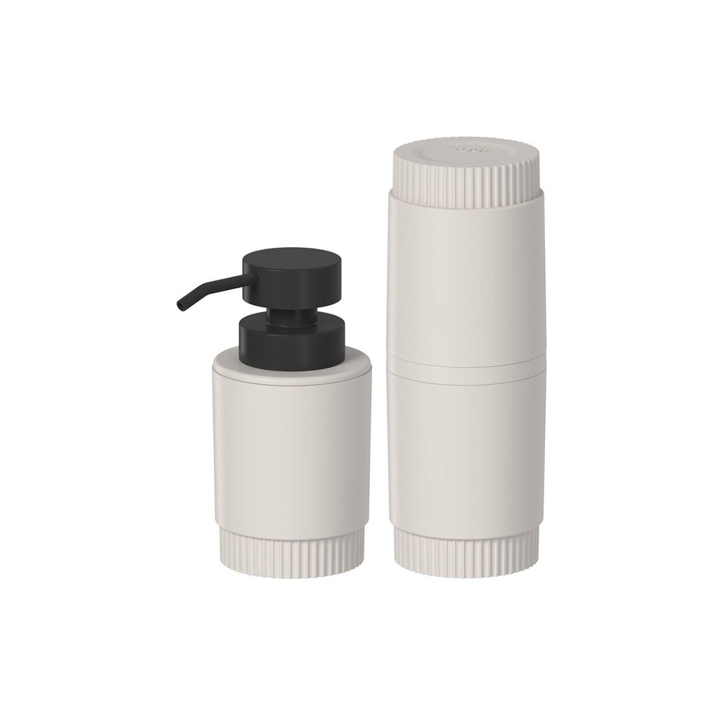 Kit banheiro Ou 2 peças Linha Dórica Bege em Oferta na Shopee