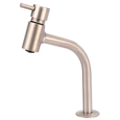 Torneira Inox Lavatório/banheiro Mesa Metal Luxo 1/4v