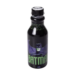 Garrafa Batman 500 ml Lancheira Infantil Passeio Plasútil