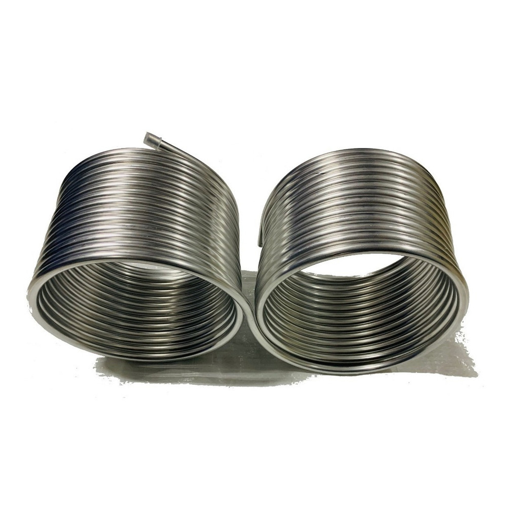 Serpentina Inox 3/8 10m Dupla Espiral P/caixa Térmica