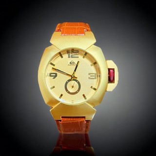 Relógio QuikSilver FoxHound Dourado Masculino Funcional A Prova De Água em Oferta na Shopee