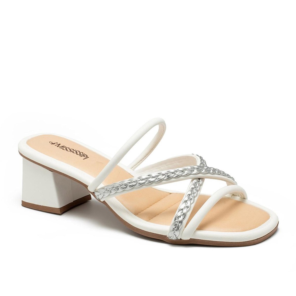 Tamanco Mississipi de Salto Bloco MC643 em Oferta na Shopee