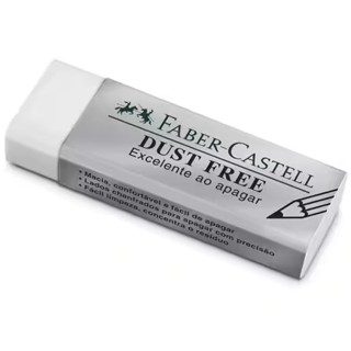 Borracha Técnica Branca Dust Free - Faber-Castell em Oferta na Shopee