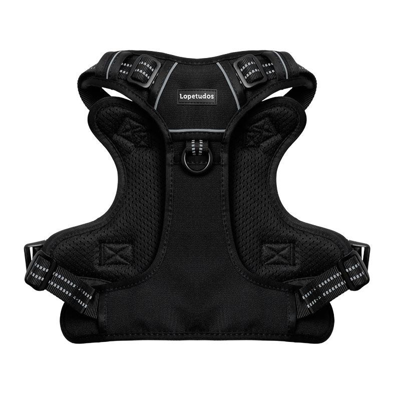 Peitoral para Cachorros  Lopetudos EliteGear1, M, Preto, LP-PTEG-MBK