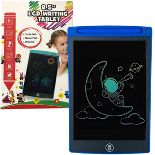 Lousa Mágica Tablet Infantil De Desenhar Azul Escuro Castela em Oferta na Shopee