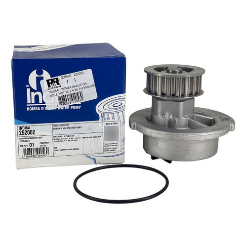 Bomba D'Agua - GM Agile / Celta / Corsa / Onix  - Indisa 252002 em Oferta na Shopee