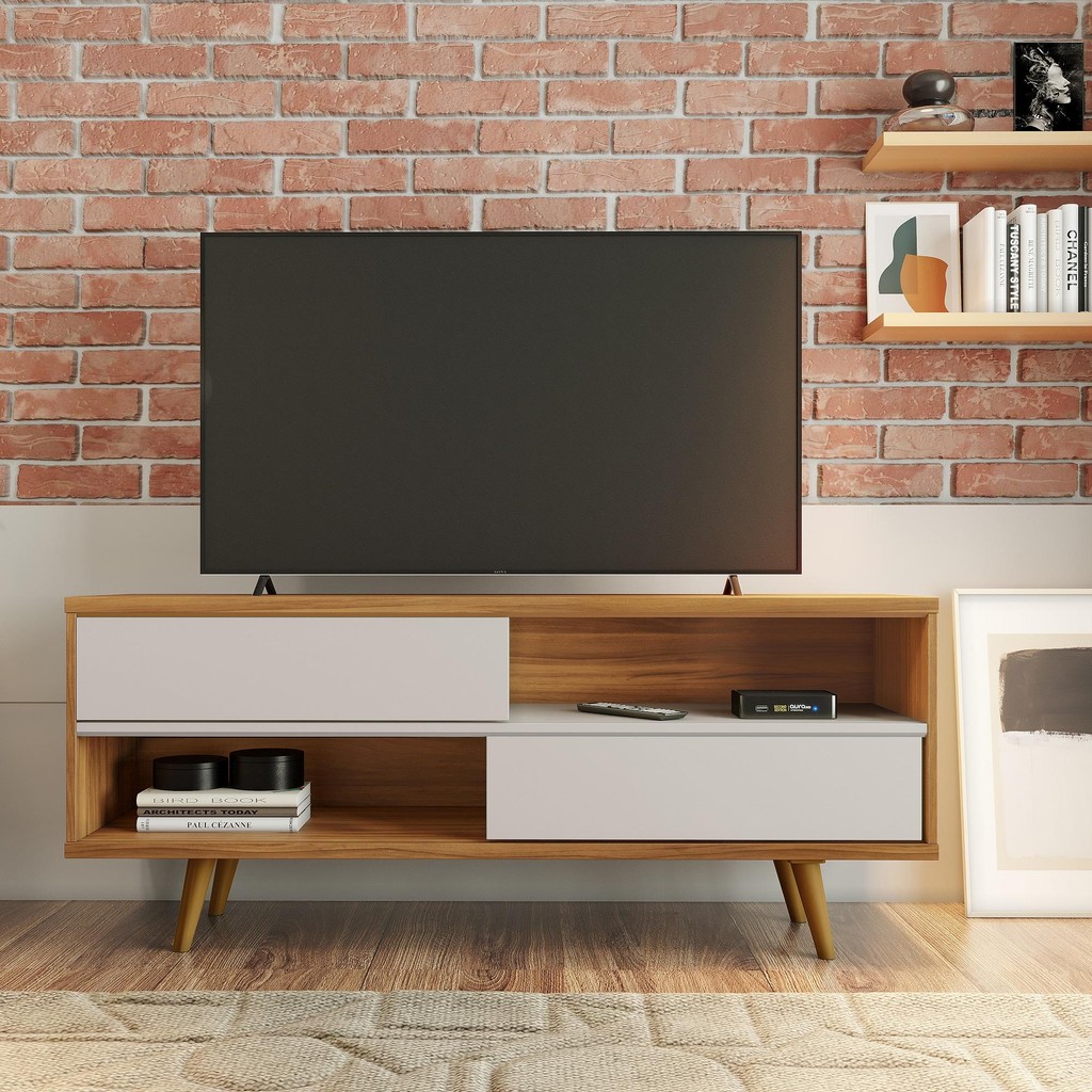 Rack para Sala TV até 50" NT1180 Notável Móveis em Oferta na Shopee