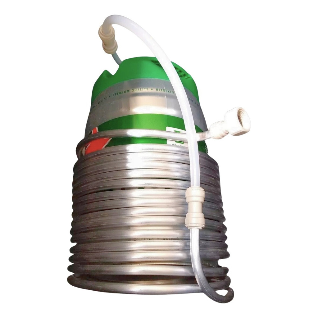 Kit Serpentina +  Engates Barril Heineken 15m 3/8 Chopeira